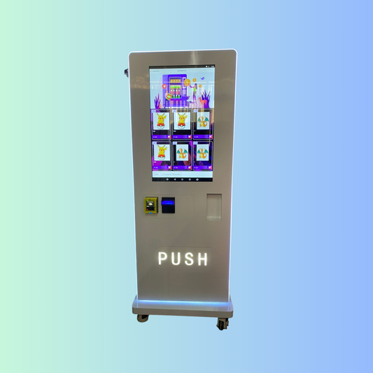 Free Standing Puff Vending Machine - 32" Screen