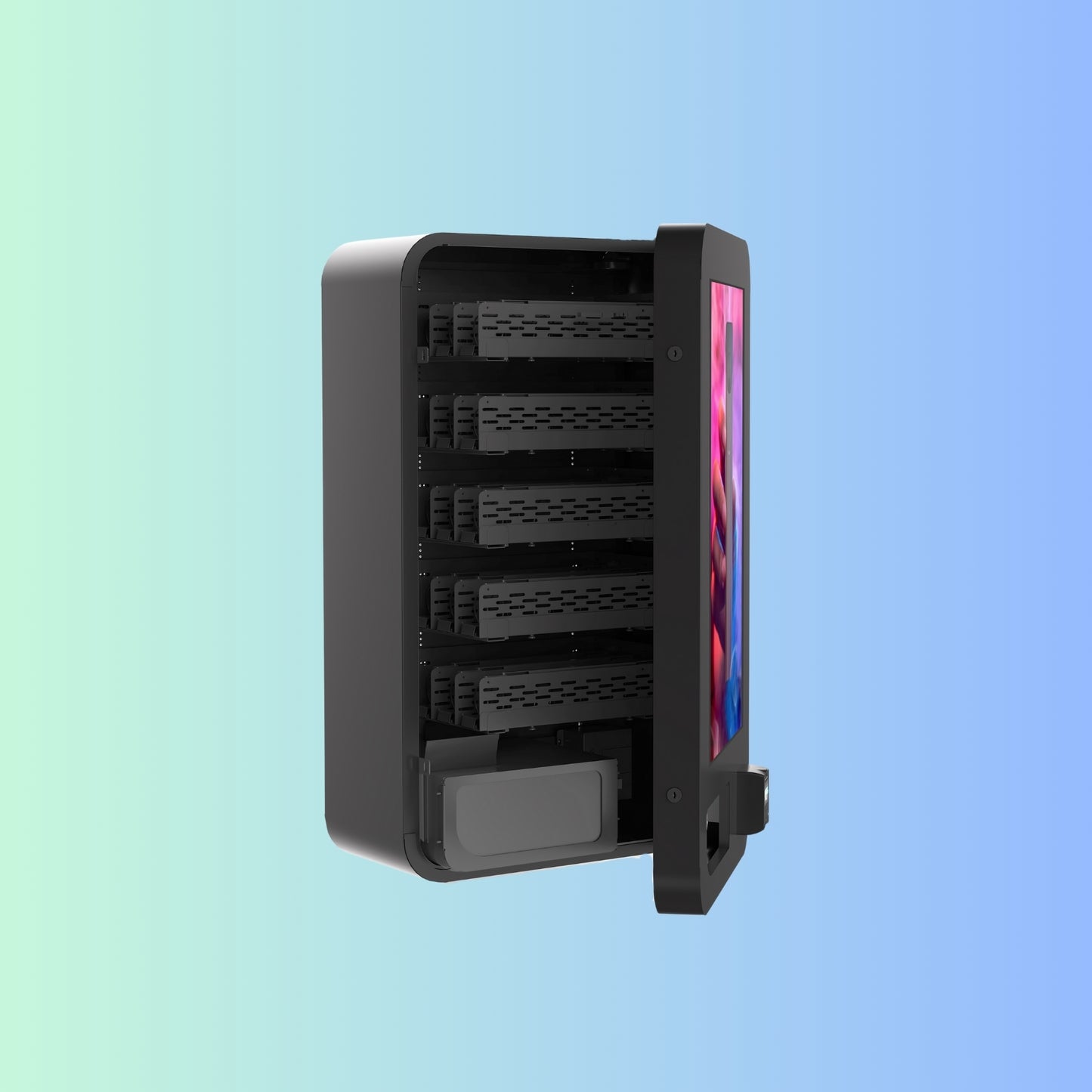 XL Puff Vending Machines - 32" Screen with High Capacity