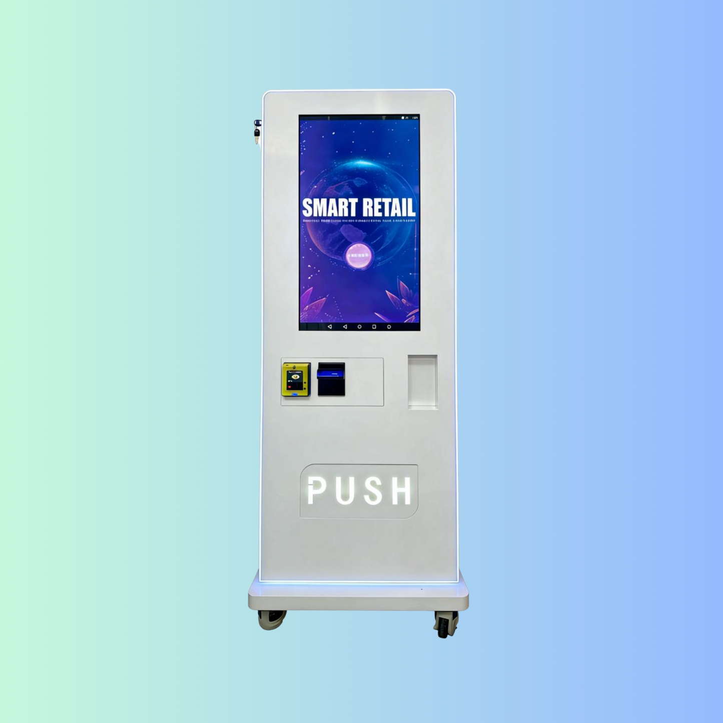 Free Standing Puff Vending Machine - 32" Screen
