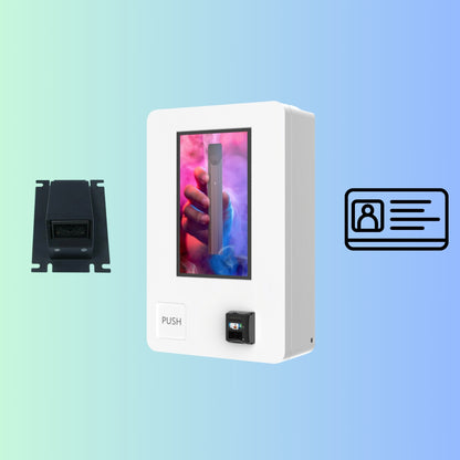 21.5" Puff Vending Machine - White Color