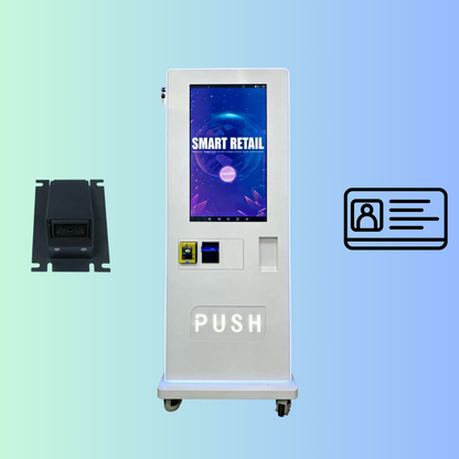 Free Standing Puff Vending Machine - 32" Screen