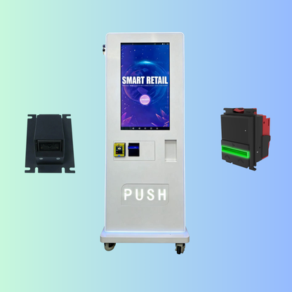 Free Standing Puff Vending Machine - 32" Screen