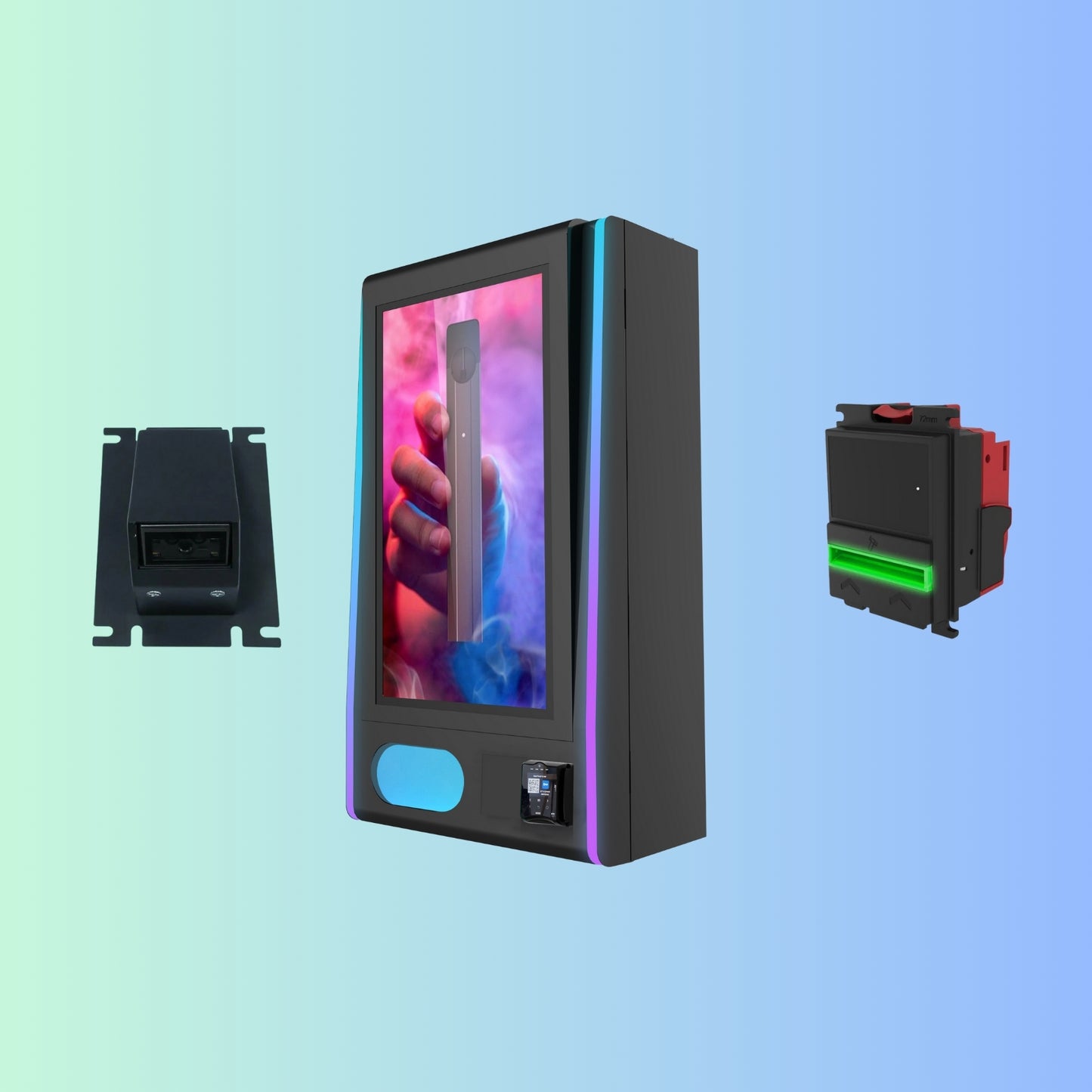 32" LED Puff Vending Machine