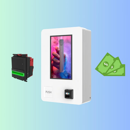 21.5" Puff Vending Machine - White Color