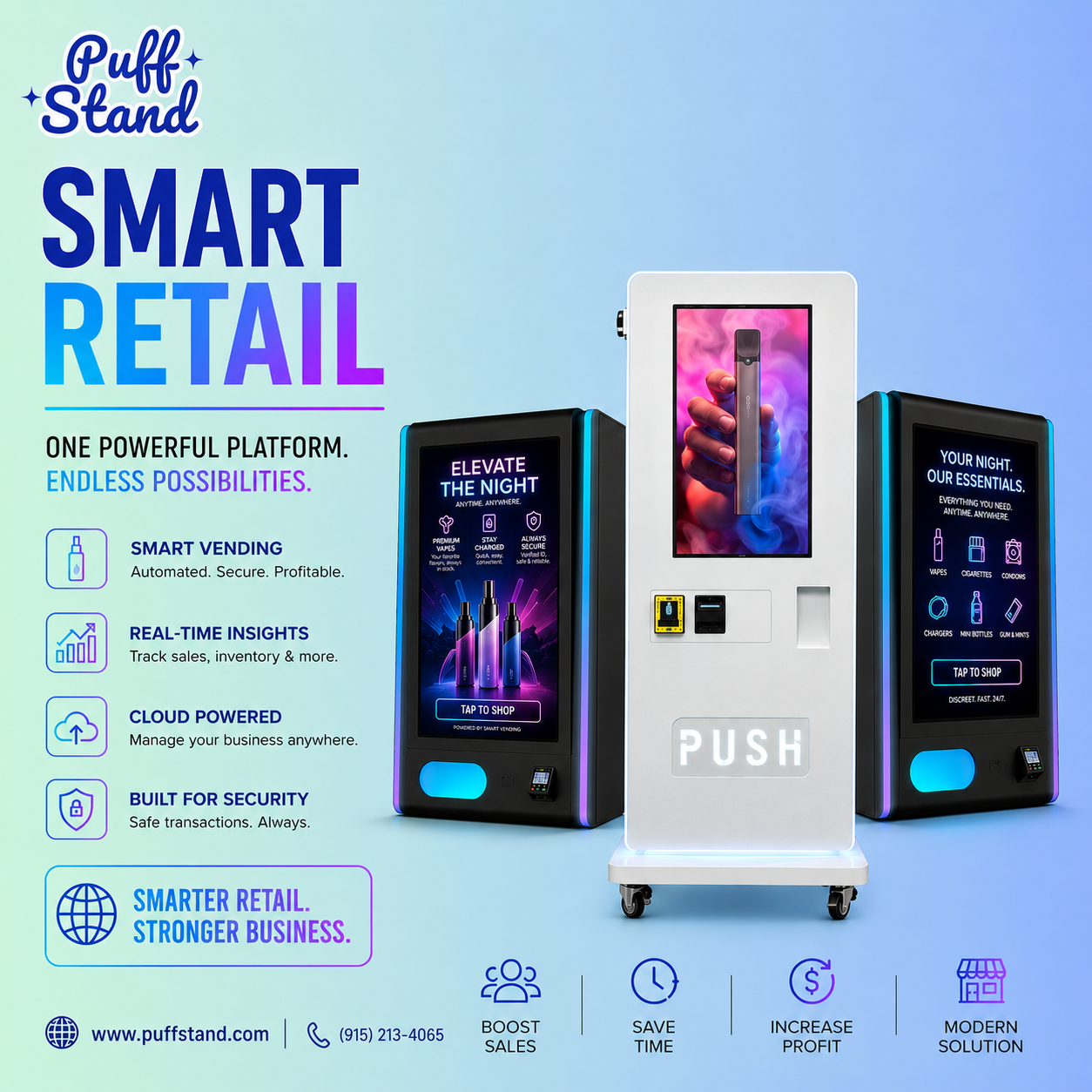 Our Software – Puff Stand