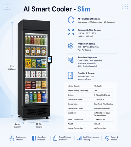 AI Smart Cooler — Slim