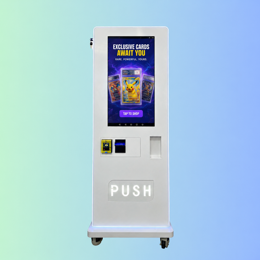 Free Standing Puff Vending Machine - 32" Screen
